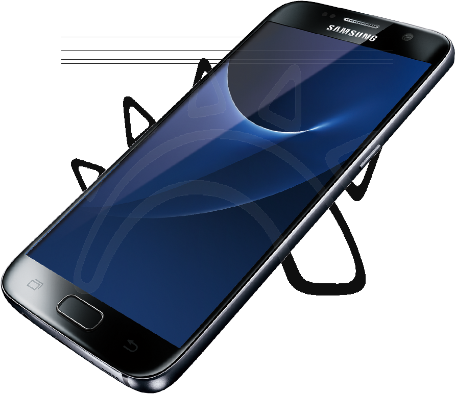 Mtt Screen Guard For Samsung Galaxy S7 (1036x874), Png Download
