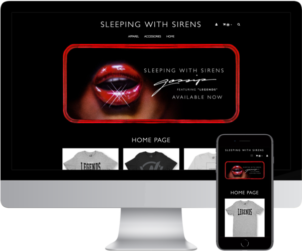 Sleeping With Sirens - Sleeping With Sirens: Gossip Cd (600x600), Png Download