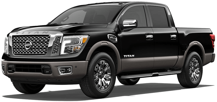 2017 Nissan Titan - Black 2019 Toyota Tacoma (800x474), Png Download