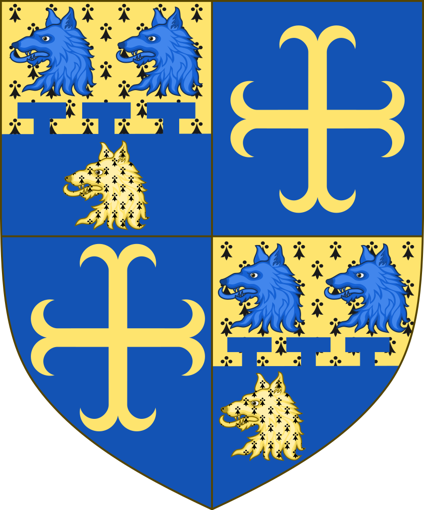 Arms Of Henry Harrington Molyneux-seel - Henry Moore Harrington (852x1024), Png Download