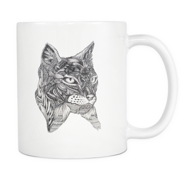 Top Cat Mugs - Tatuajes Animales (620x620), Png Download