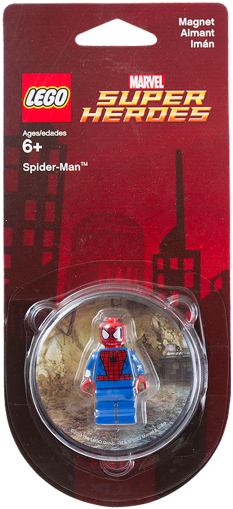 Spider-man Magnet - Lego Iron Man Y Spiderman Lego (1000x750), Png Download