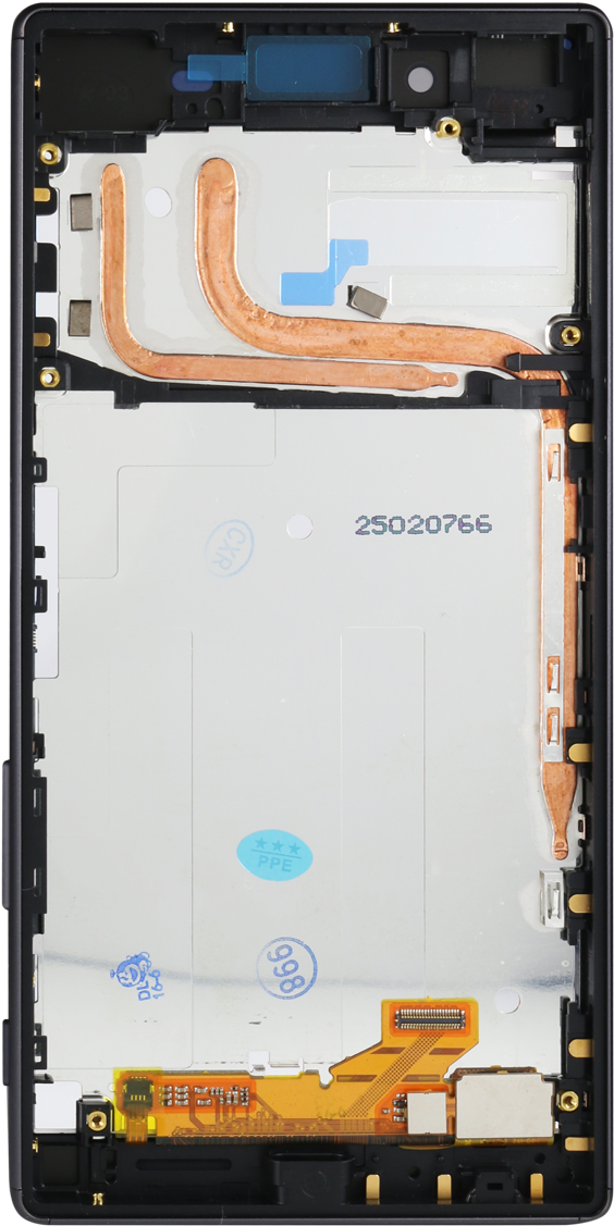 Sony Xperia Z5 Lcd Complete With Frame, Original Lcd - Tablet Computer (893x1250), Png Download