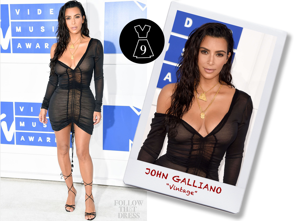 Kim K Galliano - Kim K Vmas 2016 (1168x880), Png Download