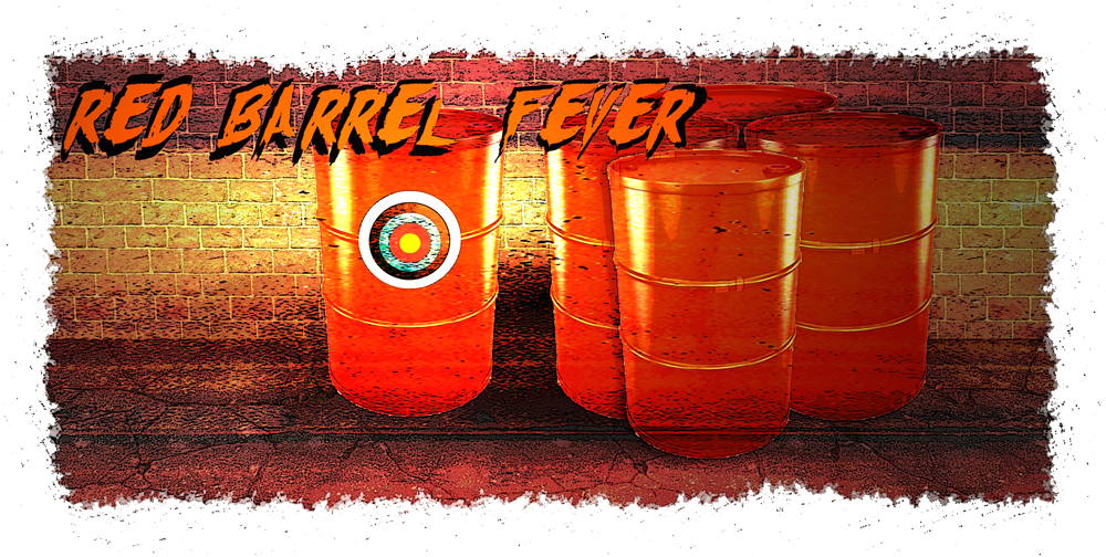 Red Barrel Fever - Game Design (1000x504), Png Download
