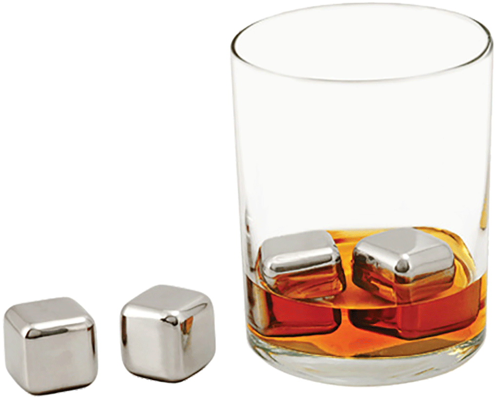 Stainless Steel Glacier Rocks - Stainless Steel Ice Rocks (1024x826), Png Download