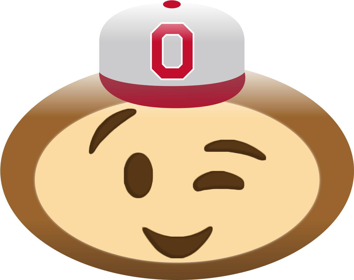 Brutus Emoji Ohio State Football Game, Buckeyes Football, (1500x1500), Png Download