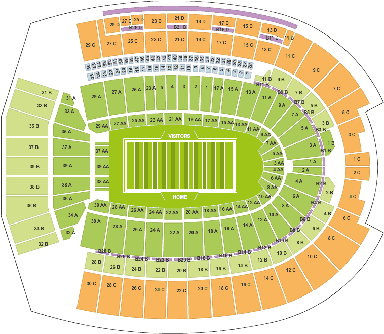 Ohio Stadium - Plan (800x800), Png Download