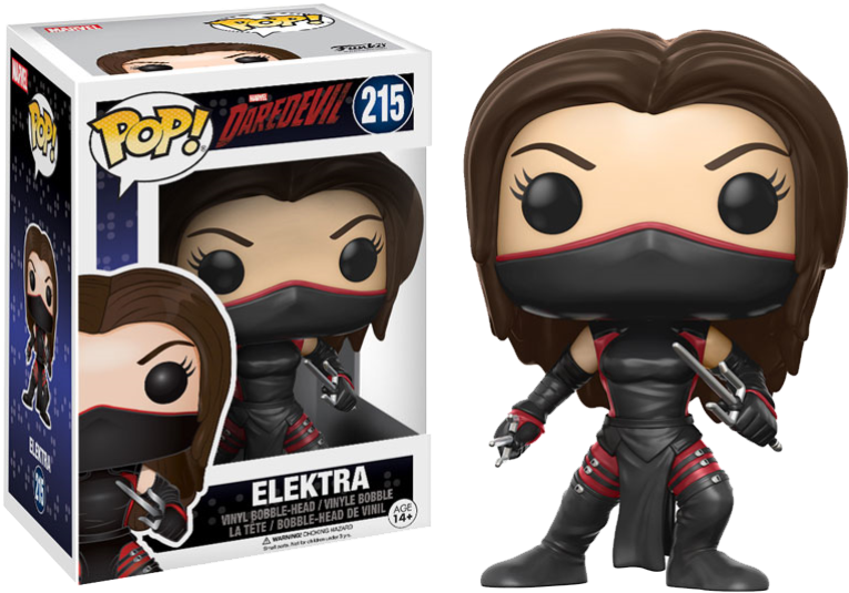 Pop Figure Marvel Elektra Daredevil - Elektra Funko Pop (801x572), Png Download