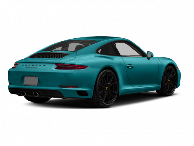 2018 Porsche 911 Coupe Carrera - Porsche 911 Grey 2018 (660x495), Png Download