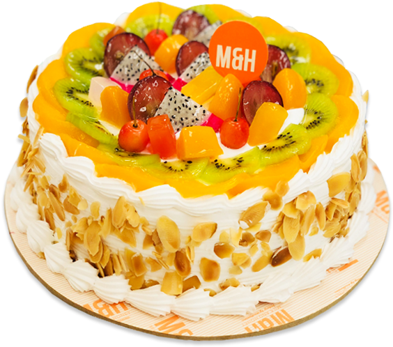 Fresh Fruit Cakes - Bakery (600x600), Png Download