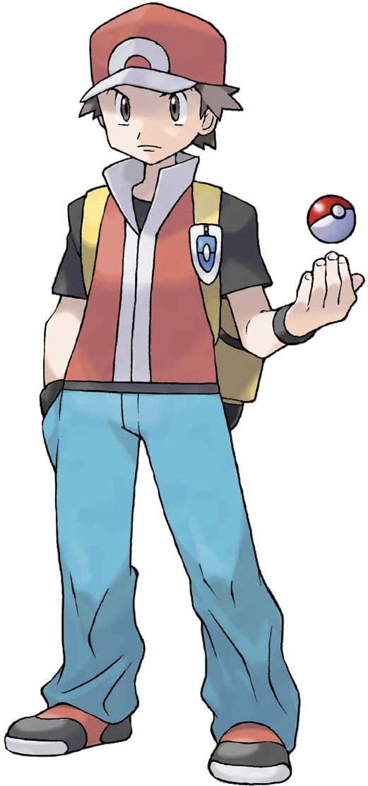 Red - Red Pokemon Fire Red (579x1150), Png Download