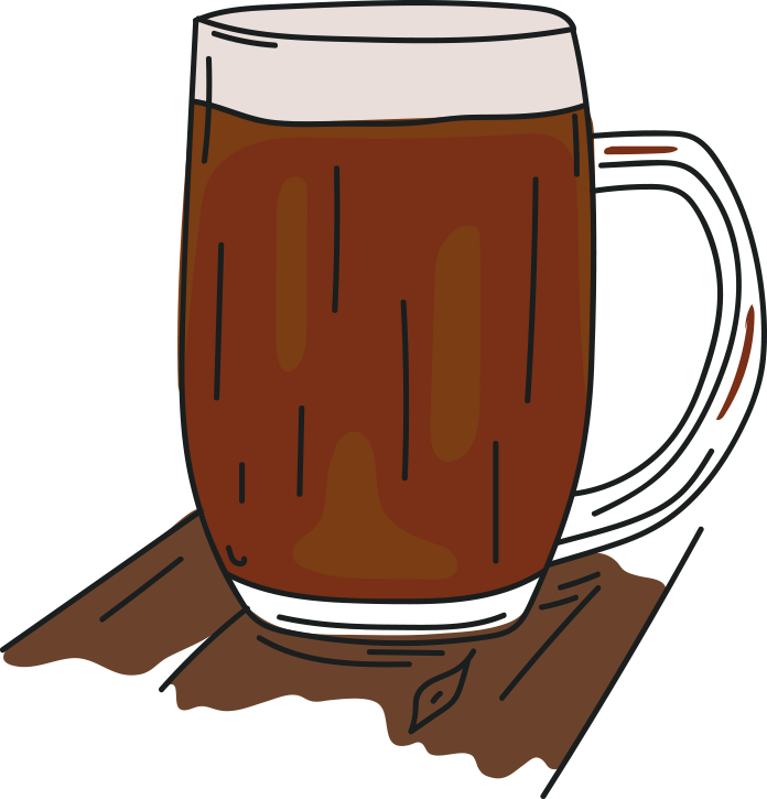 Hair Of The Dog (696x725), Png Download