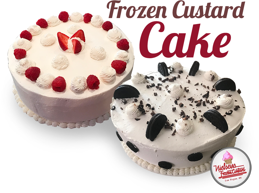 Frozen Custard Cakes - Birthday Cake (900x680), Png Download