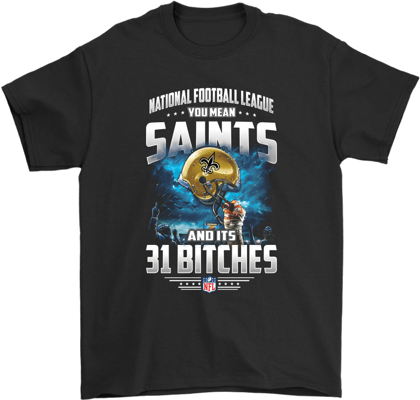 Nfl You Mean Saints And Its 31 Bitches New Orleans - Jack Skellington Raiders Jersey (1024x1024), Png Download