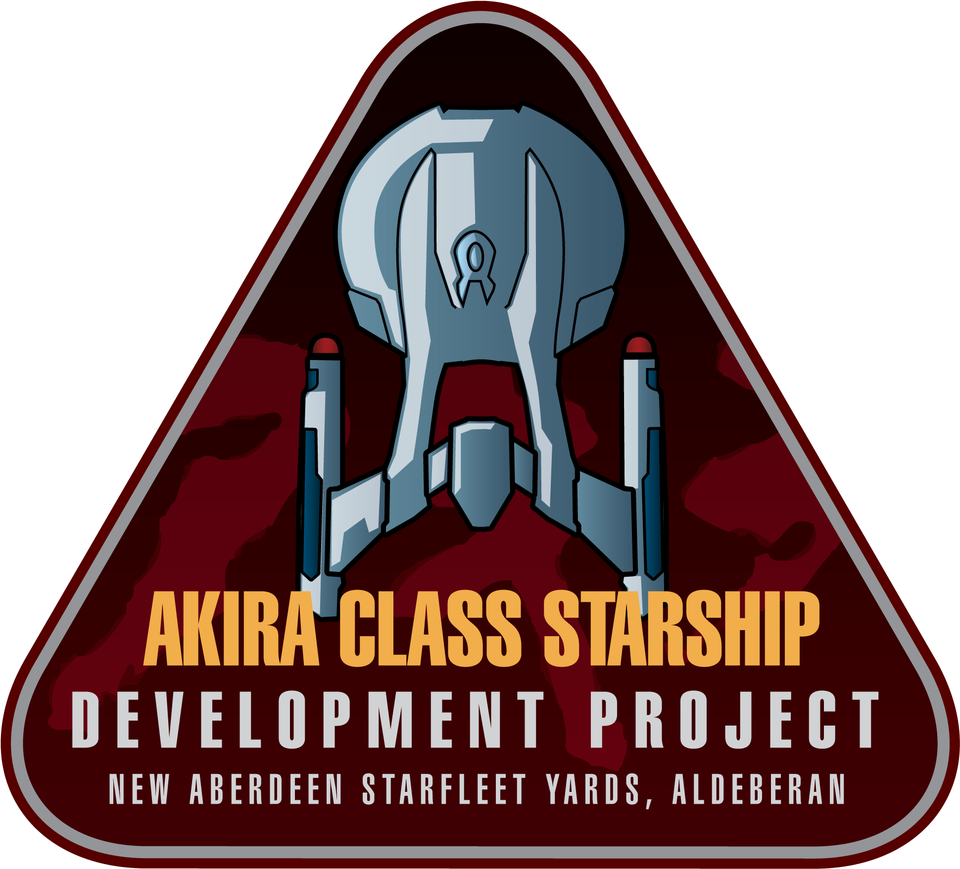 Latest - Startrek Galaxy Class Starship Project Square Car (2000x2000), Png Download