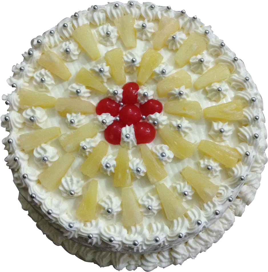 Download Pineapple Cake Birthday Cake Pine Apple PNG Image with No