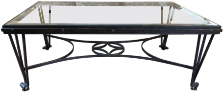 Glass Table Png (736x460), Png Download