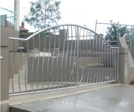 Stainless Steel Gate Ahmedabad,ss Gate Ahmedabadchamunda - Gate (700x557), Png Download