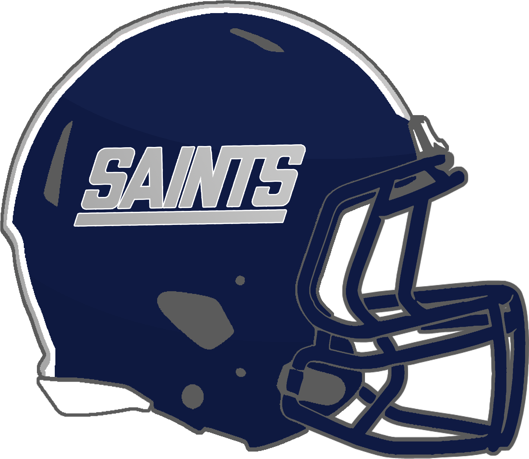 Mississippi High School Football Helmets - Miss State Football Helmet (1800x1565), Png Download