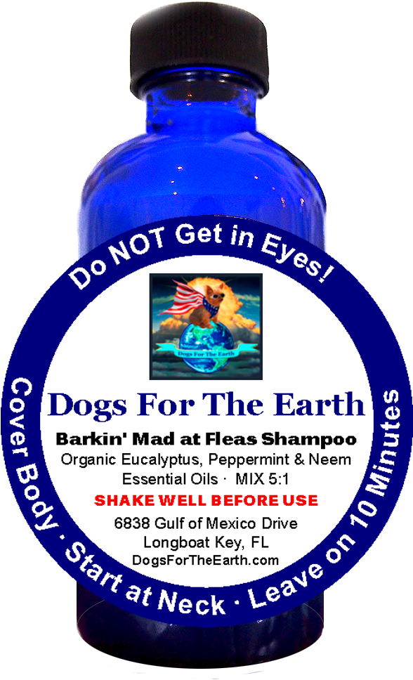 Barkin' Mad At Fleas Shampoo By Dogs For The Earth - Dogs For The Earth Lovin' The Lamb Organic Dehydrated (750x1000), Png Download