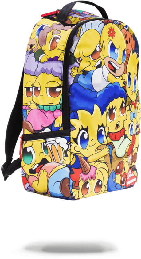 Sprayground Backpacks Simpsons (750x957), Png Download