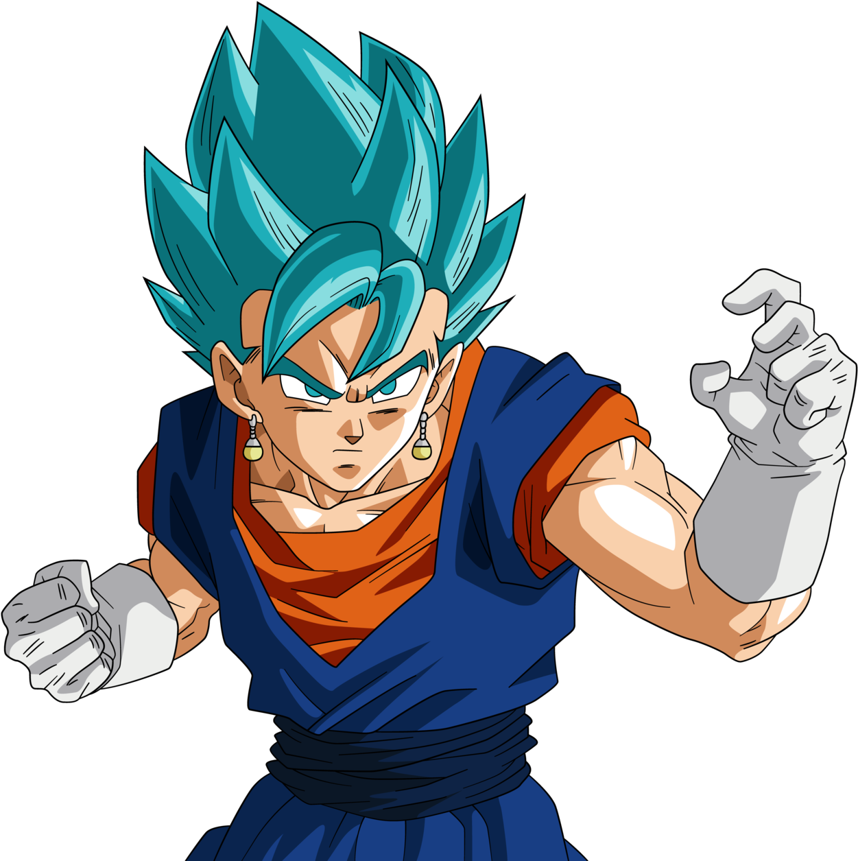 Dbz Vegito Ssgss (1280x1261), Png Download