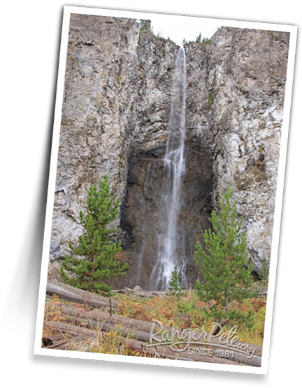 Fairy Falls In September - Yellowstone National Park, Fairy Falls (602x602), Png Download