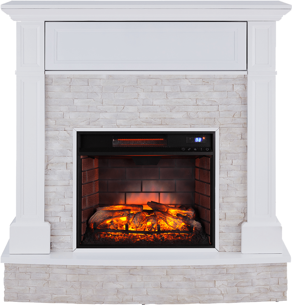 Boston Loft Furnishings Haley Infrared Electric Media (1167x1167), Png Download