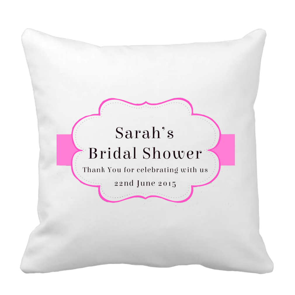 Bridal Shower Pillow1 - Bridal Shower (1024x1024), Png Download