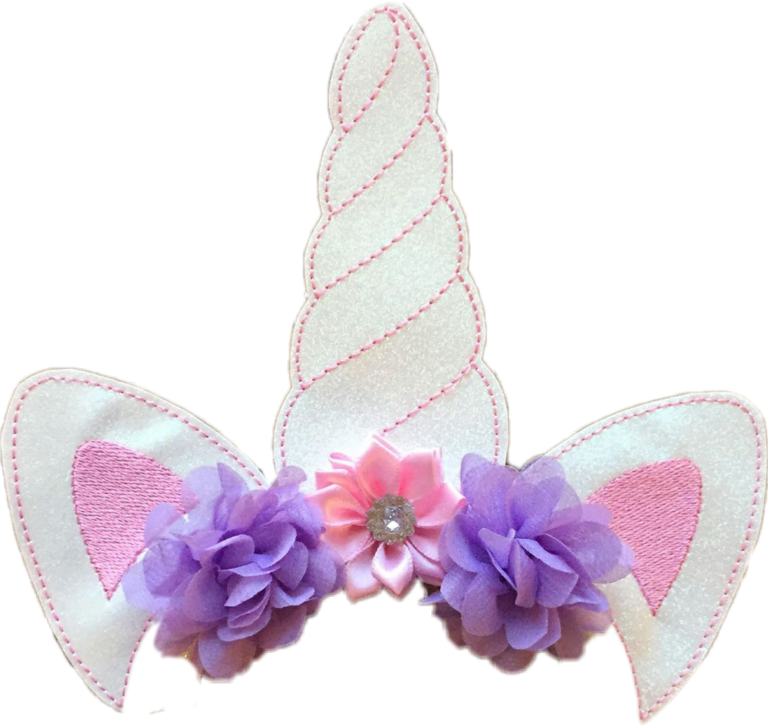 Unicorn Ears Unicorntears Tears Flower Crown - Unicorn (1083x1024), Png Download