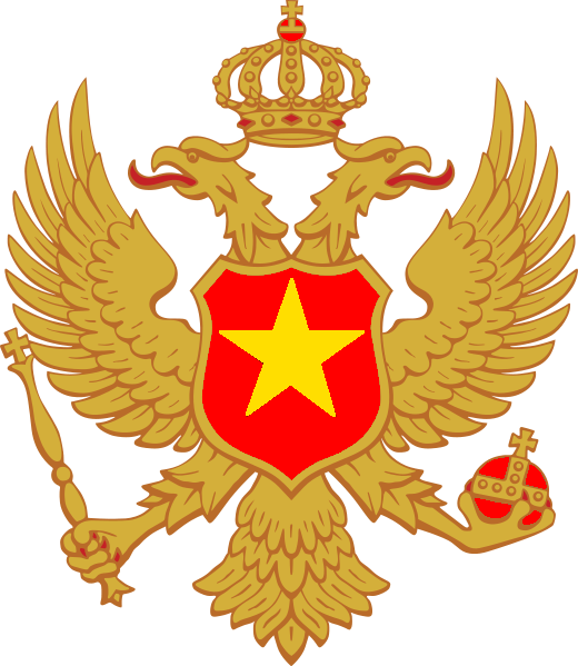 Arika Coa - Republic Of Montenegro (520x599), Png Download