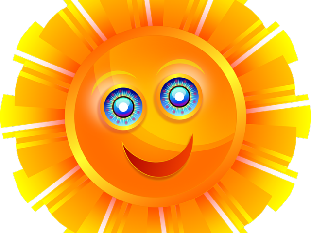 Download Sad Emoji Clipart Wallpaper - Clipart Of Animated Sun PNG Image  with No Background 