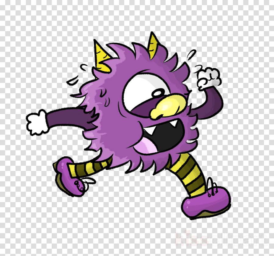 Monster Run Clipart The Bedford Citizen Running - Running Monster (900x840), Png Download