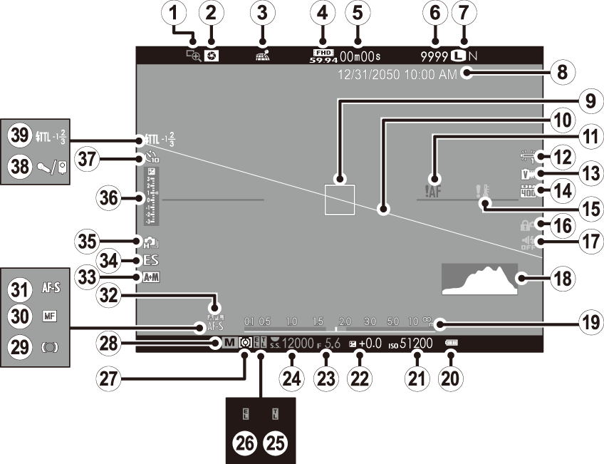 Electronic Viewfinder/lcd Monitor - Electronic Viewfinder (848x651), Png Download