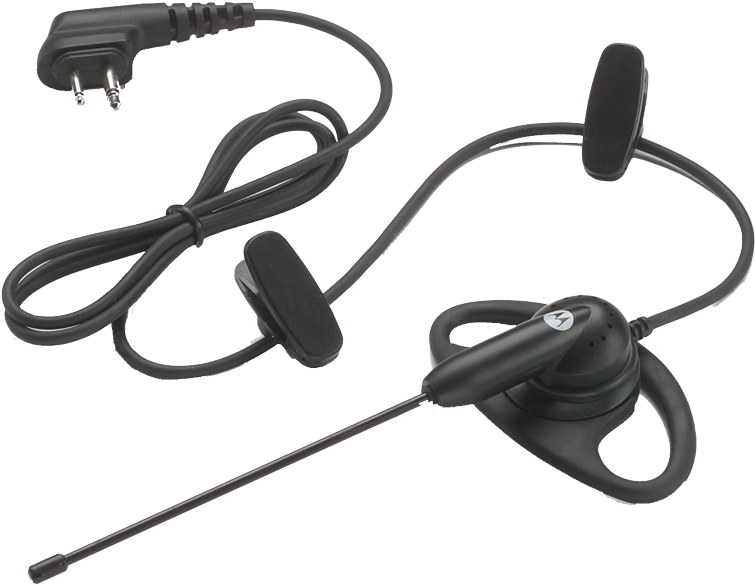 Earpiece With Boom Microphone - Motorola D-style Earpiece With Boom Microphone (800x800), Png Download