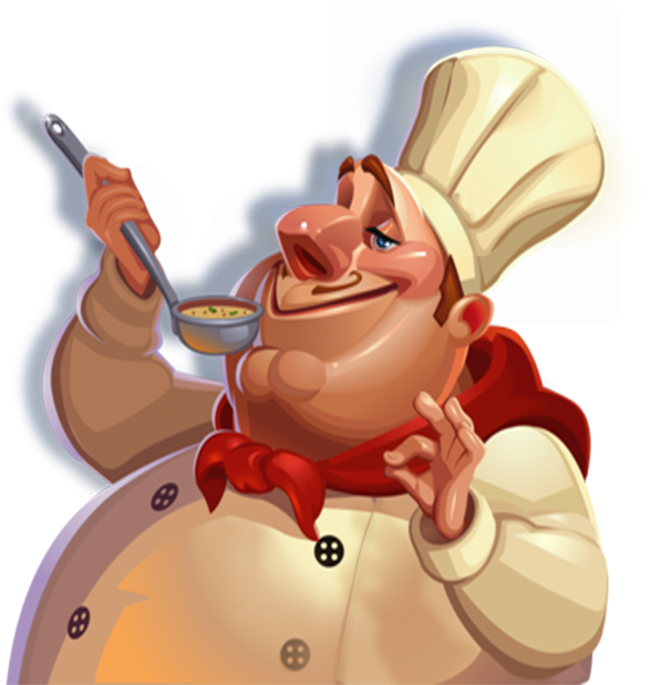 Big Chef Slots (640x640), Png Download