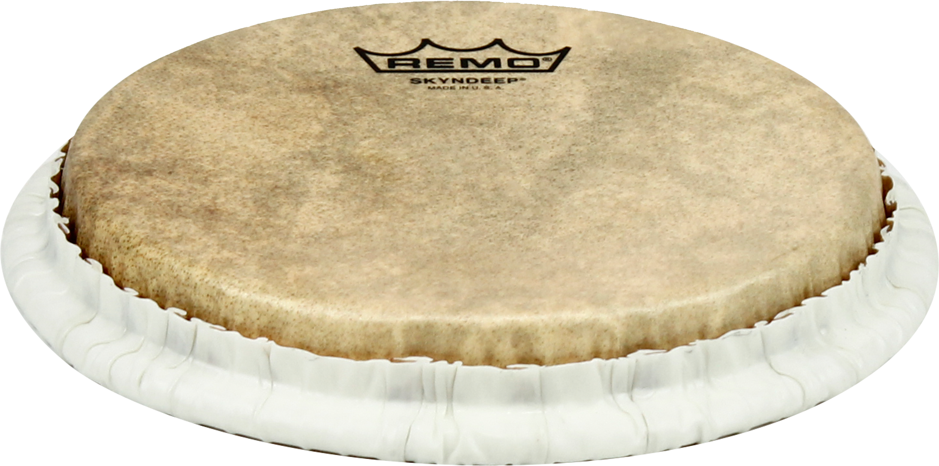 Remo Tucked Skyndeep Bongo Drumhead-calfskin Graphic, - Remo 7.15" Skyndeep Bongo Head (3300x3300), Png Download