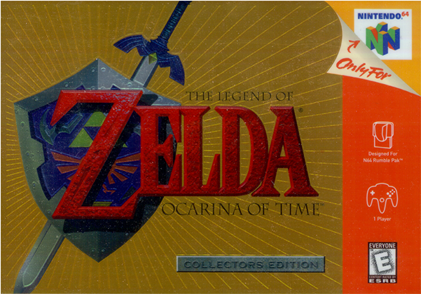 Zelda Ocarina Of Time Collector's Edition (600x600), Png Download