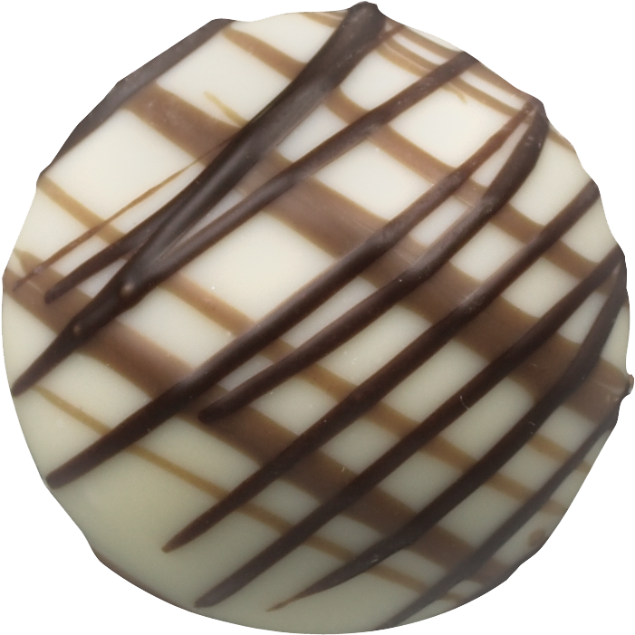 White Chocolate Caramel Truffle - Chocolate Truffle (1080x1080), Png Download