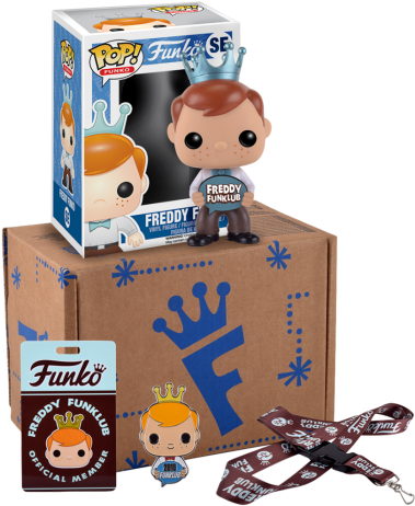 Funk Freddy Funklub Kit - Pop! Freddy Funklub Kit Vinyl Figure By Funko (560x560), Png Download