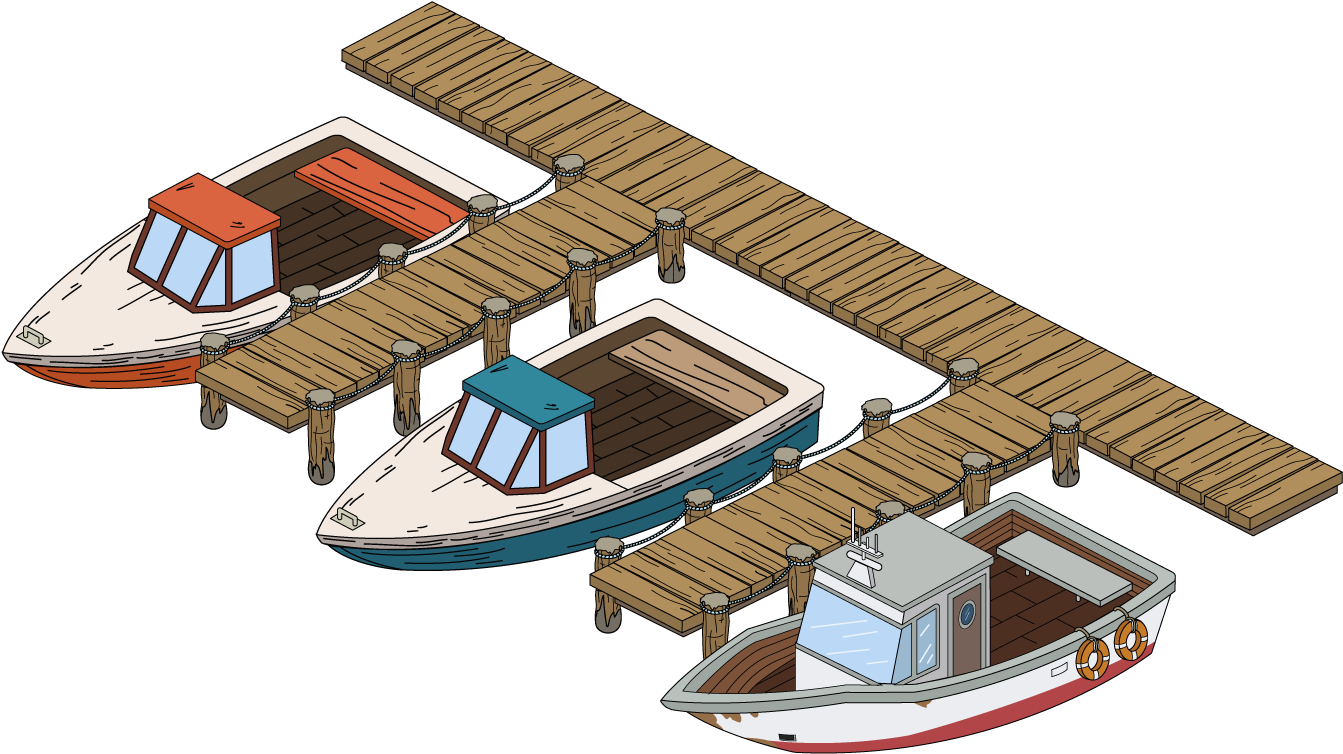 Building Quahog Wharf - Wiki (1403x850), Png Download