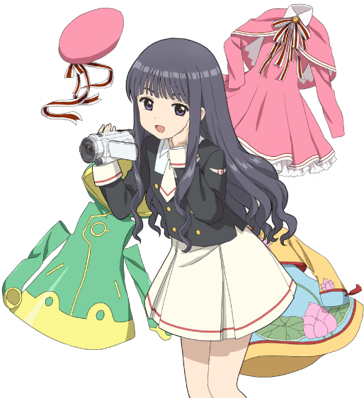 Cardcaptor Sakura Clear Card Tomoyo Y Los-trajes - Cartoon (600x600), Png Download