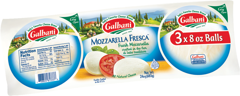 Fresh Mozzarella Ball Multi-pack (1024x675), Png Download