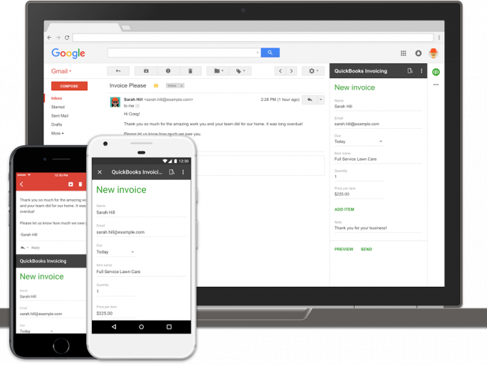 Google Splits Hangouts, Boosts Drive, And Will Open - Gmail (684x513), Png Download