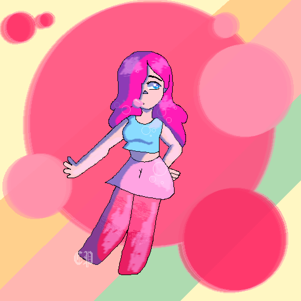 Bubble Gum, Bubble Gum - Cartoon (1000x1000), Png Download