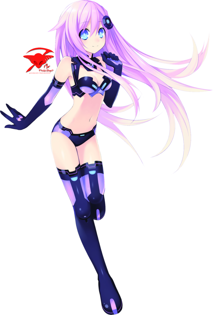 Nepgear From Neptunia - Hyperdimension Neptunia Render (735x1086), Png Download