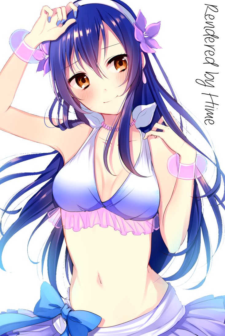 The More The Moe-er - Love Live Umi Fanart (733x1091), Png Download