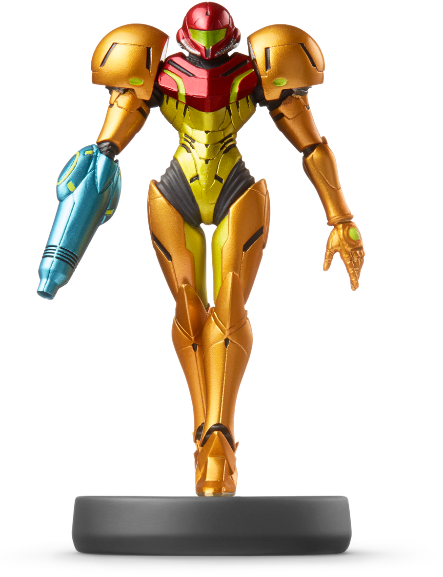 01 Of - Samus Amiibo Png (1280x1292), Png Download