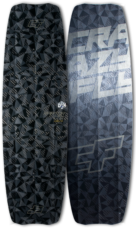 Raptor Ltd Front Back 2 V=1527714280 - Crazyfly Kiteboard Raptor Ltd 2017 (478x800), Png Download